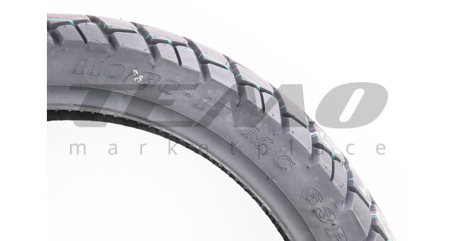 Шина для мотоцикла EUROMINA E Force CA163A 110/80-17 безкамерна шипована - фото 2