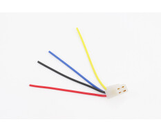 Роз'єм 4 контакту "мама" + 4 дроти (для реле-регуляторів)