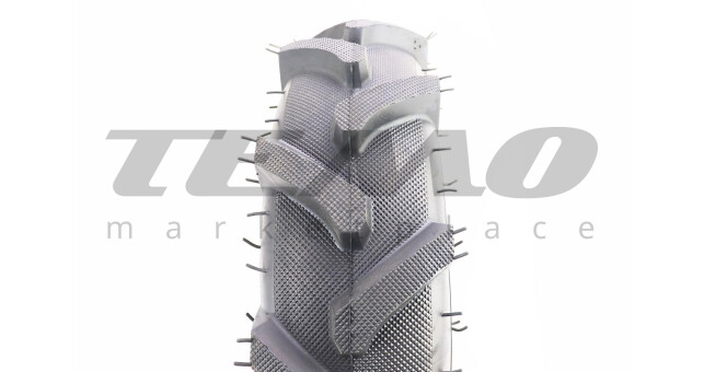 Шина на мотоблок 5.00-10 10PR с камерой шипованная "насечка" - фото 3