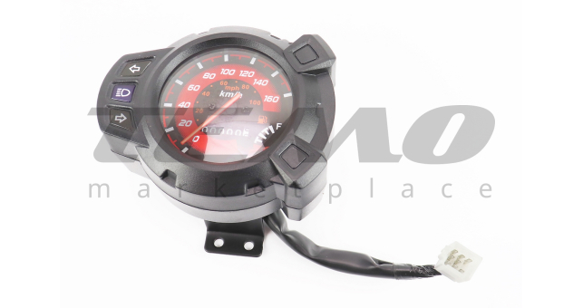 Yamaha BWS125-150 Спидометр в сборе 160км/ч, (механический) - фото 1