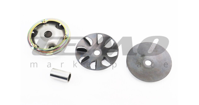 Варіатор передній Suzuki AD50 + втулка крильчатка метал - фото 2