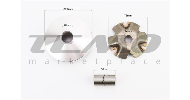 Варіатор передній + втулка - фото 3