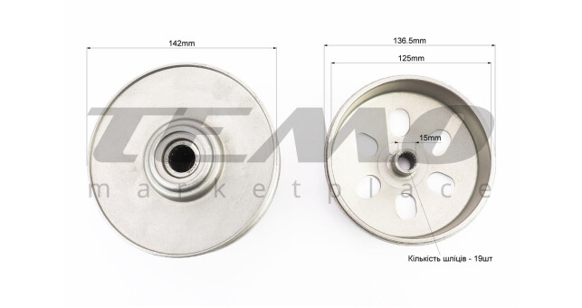 Варіатор задній GX-Viper - фото 3
