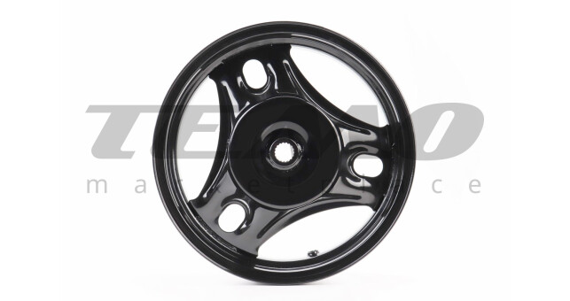 Диск колесный задний 10x2.15 Suzuki AD100 стальной чёрный - фото 3