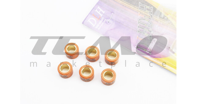 Ролики варіатора DLH 6шт Suzuki 17x12 8.5г - фото 1