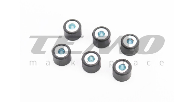 Ролики вариатора 6шт Yamaha 15x12 8.5г - фото 1