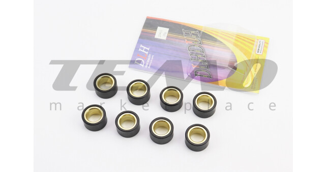 Ролики вариатора DLH 8шт Yamaha Majesty 400/TMAX 500/TMAX 530 25x15 20г TUNING - фото 1