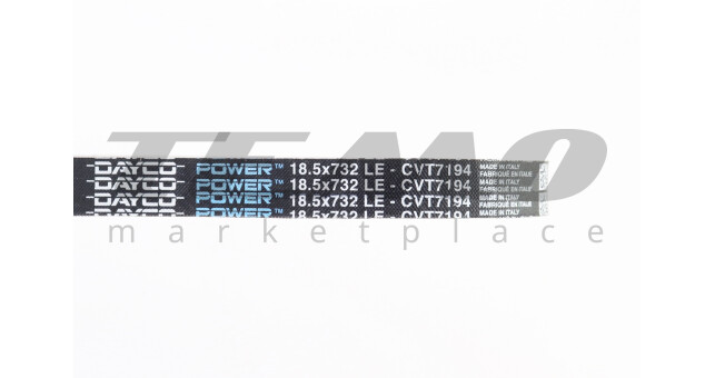 Ремінь DAYCO 732x18.5 Piaggio VESPA оригінал DY7194 - фото 2