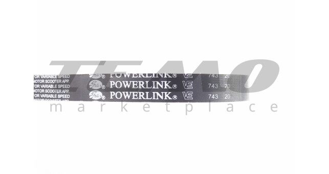 Ремень PowerLink 743x20 - фото 2