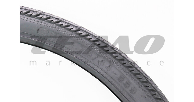 Велошина Chao Yang MAKO SHARK H-5113 26"x1.75 (44-559) дорожная - фото 2