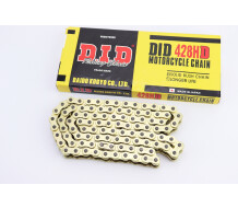 Цепь привода колеса D.I.D. DELTA 428H*98L GOLD есть DID на звене