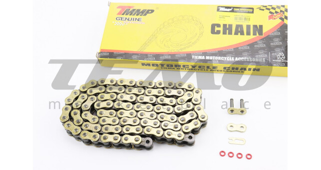 Цепь привода колеса TMMP DELTA 428HVO*98L GOLD с сальниками - фото 1