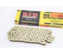 Цепь привода колеса D.I.D. 428H*128L GOLD есть DID на звене