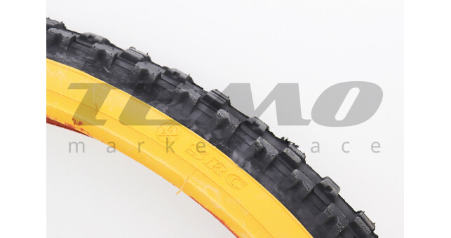 Велошина SRC SV213 26"x1.95 (54-559) шипована помаранчевий борт - фото 3