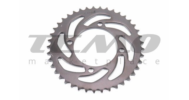 Звезда задняя Питбайк 428-41T d-76 мм 4 отверстия - фото 1