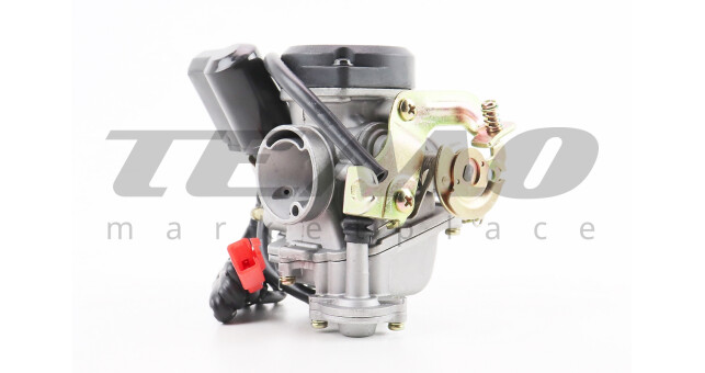 Карбюратор в зборі KNG пластикова кришка - фото 2