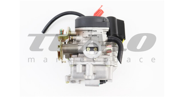 Карбюратор в зборі KNG пластикова кришка - фото 3