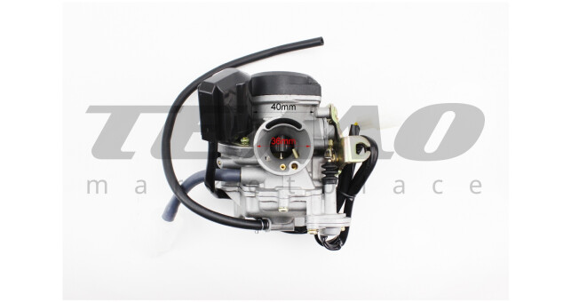 Карбюратор в сборе ZHENGHE 80cc пластиковая крышка - фото 4