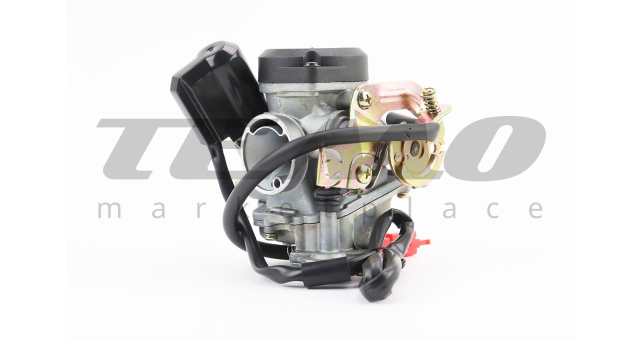 Карбюратор в зборі JWBP 80cc пластикова кришка - фото 2