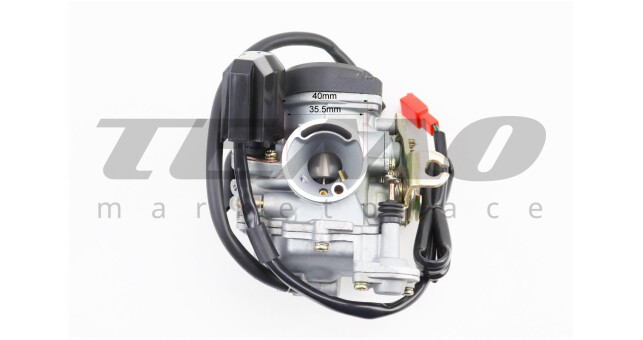 Карбюратор в зборі FENGRI 80cc пластикова кришка - фото 4