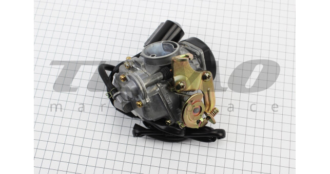 Карбюратор в зборі KEIHIN пластикова кришка (якісна копія) - фото 2