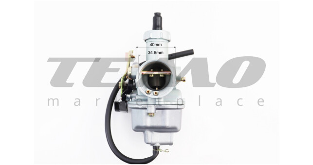 Карбюратор KNG PZ27 CB/CG 150cc d-27 мм дроссель под трос - фото 4