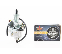 Карбюратор KEIHIN PZ27 CB/CG 150cc d-27 мм дросель ручний з прискорювальним насосом (якісна копія)