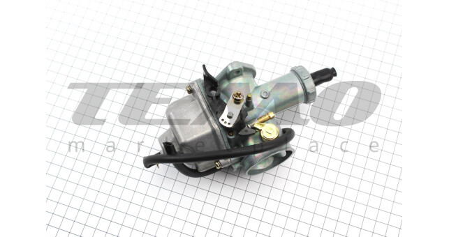 Карбюратор KEIHIN PZ30 CB/CG 200cc d-30 мм дроссель ручной (качественная копия) - фото 3