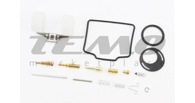 Ремонтный к-кт карбюратора, 14 деталей + поплавок - фото 1