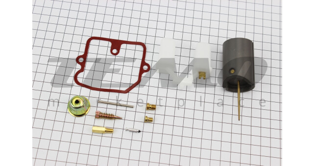 Ремонтный комплект карбюратора К68И Планета, 8 деталей+поплавок - фото 2