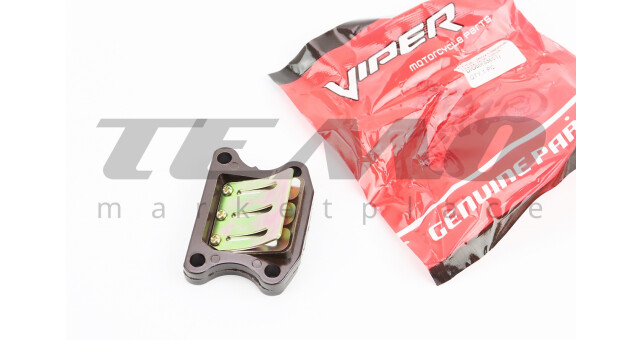 Клапан лепестковый карбюратора Honda DIO50 (корпус пластик) - фото 1