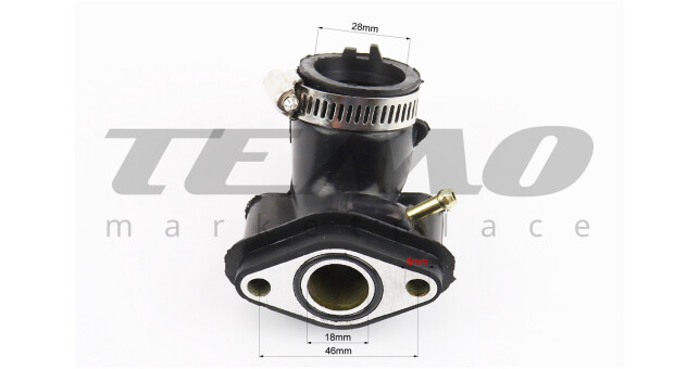 Патрубок карбюратора (стандарт) - фото 3