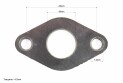 Прокладка патрубка карбюратора (пластмасс) 18 мм - фото 2