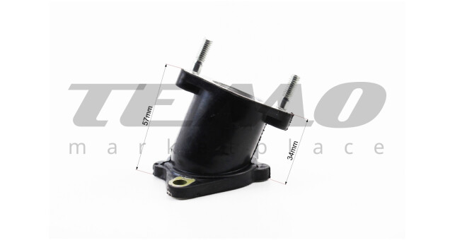 Патрубок карбюратора прорезиненный "высокий" CG/CB, тип 1 - фото 4