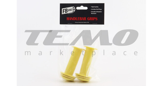 Ручки керма CHILD 95 мм, жовті PVC-138A - фото 2