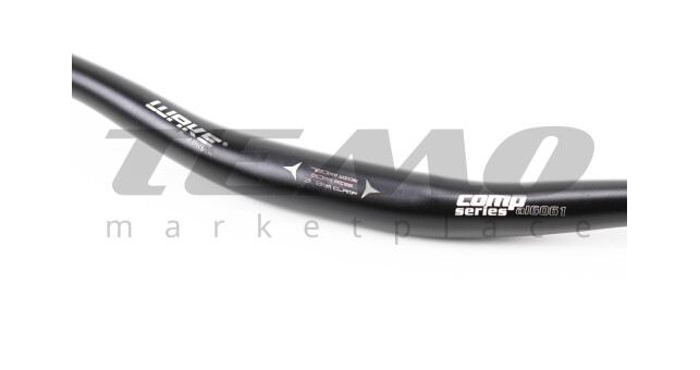 Руль MTB 31,8х720 мм, алюминиевый, чёрный - фото 2