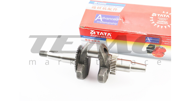 Коленвал TATA 168F/170F шейки d-30 мм h-85 мм L-230 мм под конус - фото 1