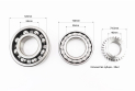 Коленвал Viper R185N/R190N + подшипники + шестерня - фото 4