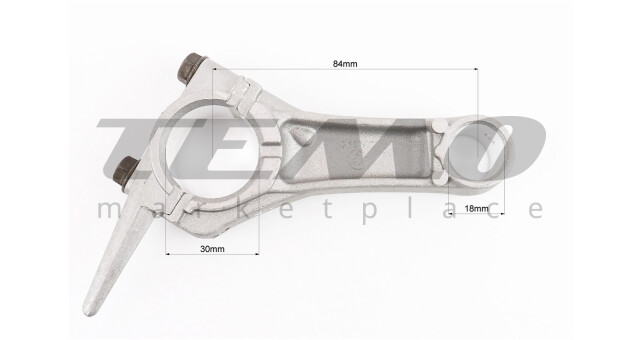 Шатун 168F/170F d-30 мм; d-18 мм STD - фото 2