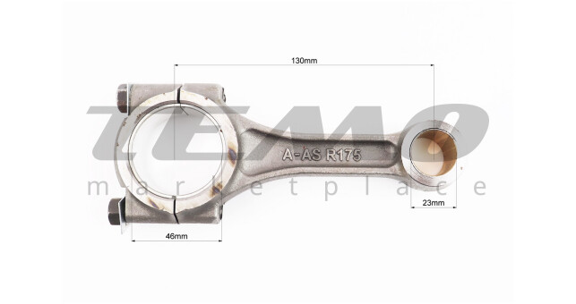 Шатун Viper R175A/R180NM + вкладиші - фото 2