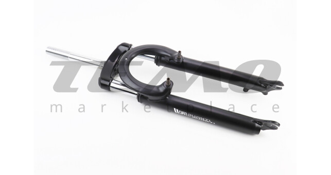 Вилка 26" амортизаційна, з різьбою 1" (25,4 мм), шток 190 мм, з ходом 60 мм, V/Disk-brake, чорна ES-226 - фото 1