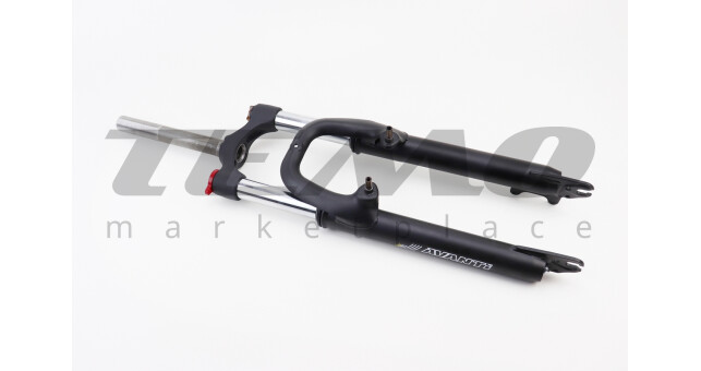 Вилка 26" амортизаційна, з різьбою 1" (25,4 мм), шток 190 мм, з ходом 80 мм, V/Disk-brake, M Lockout, чорна ES-246- MLO - фото 1