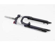 Вилка 26" амортизаційна, з різьбою 1" (25,4 мм), шток 190 мм, з ходом 80 мм, V/Disk-brake, M Lockout, чорна ES-246- MLO