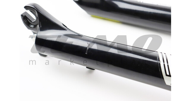 УЦІНКА Вилка 27,5" амортизаційна, без різьби 1-1/8" (28,6 мм), шток 240 мм, з ходом 100 мм, Disk-brake, пружинно-оливна, Lockout - фото 4