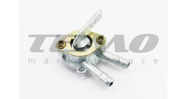 Кран паливний на два штуцери - фото 1