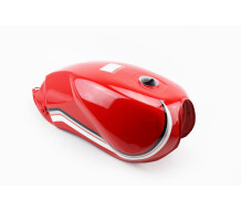 Бак паливний ЧЕРВОНИЙ (під прямокутну кришкв бака, під кран палив. на болти)