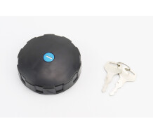 Кришка паливного баку з замком (чорна)