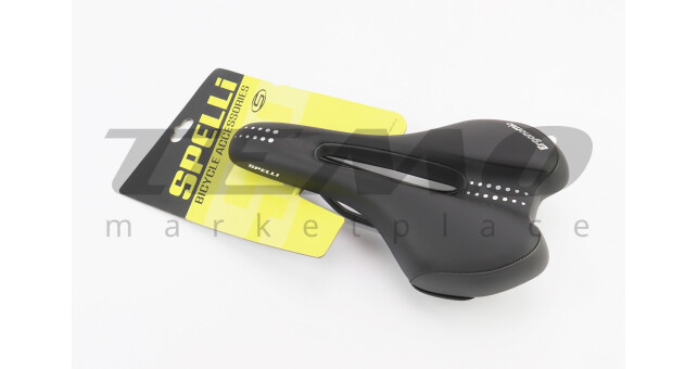 Сиденье MTB узкое, чёрное Ergonomic SSS-3349 - фото 1