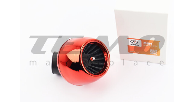 Фильтр воздушный нулевой 28 мм Турбина краснай - фото 1