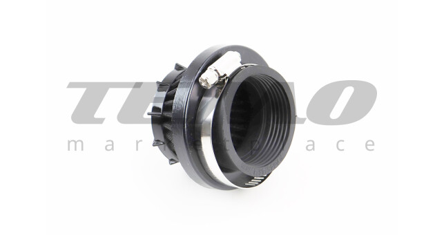 Фільтр повітряний нульовий 45 мм прямий Конус малий чорний - фото 2